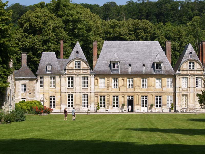 Façade du château 